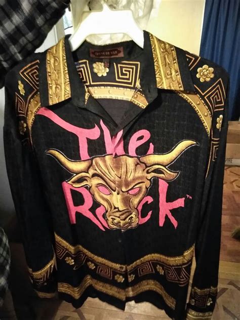 WWE The Rock Versace shirt for Sale in Galena Park, TX - OfferUp