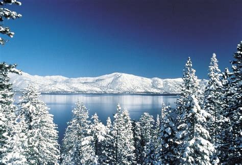 Lake Tahoe Scenic Vista in 2020 | Lake tahoe winter, Tahoe snow, South ...