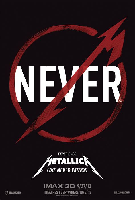 Metallica 'Through The Never' Trailer And Poster Released - Bloody ...