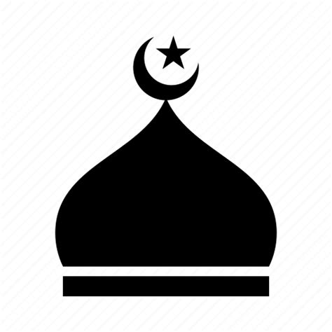 Muslim Mosque Icon Circle | Download PNG Image