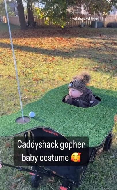 Caddyshack Gopher Baby Costume - GolfBlogger Golf Blog