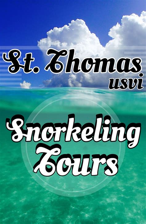 St. Thomas Snorkeling Tours | Snorkeling, Island travel, Virgin islands vacation