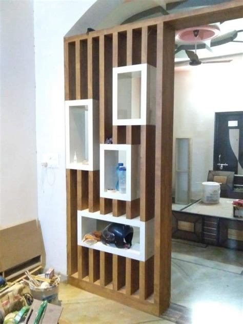 Wooden Partition Design at Rs 1000/per sqf | Wooden Screen in Magadi | ID: 22935574197