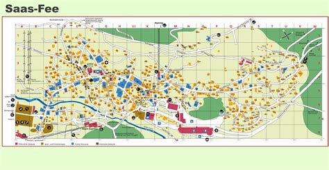 Large Saas-Fee Maps for Free Download and Print | High-Resolution and Detailed Maps