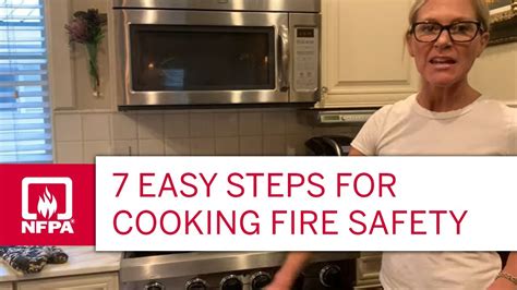 7 Easy Steps for Cooking Fire Safety at Home - YouTube