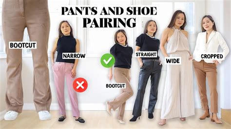 5 Types of Pants and Shoe Pairing Dos and Donts - YouTube