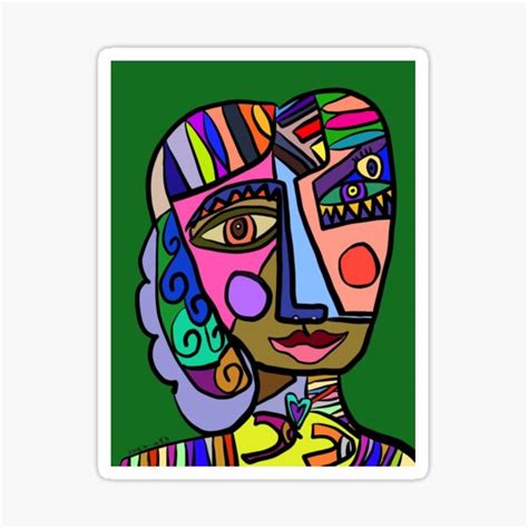 "WEIRD FACE" Sticker for Sale by adajtrout | Redbubble