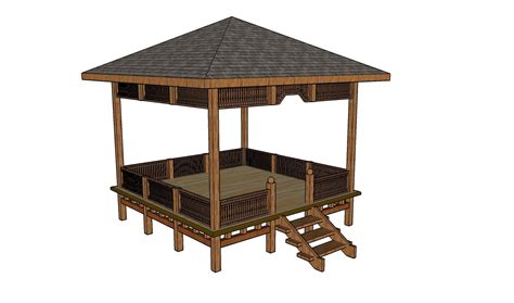 Simple Square Gazebo Plans | Pergola Design Ideas