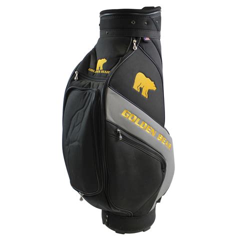 Lot Detail - Jack Nicklaus Golden Bear Black Golf Bag