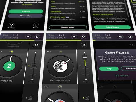 DJ Game by Brian Whitfield on Dribbble