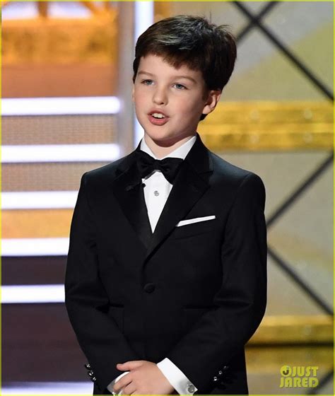 Jim Parsons' 'Young Sheldon' Star Iain Armitage Joins Him at Emmys 2017 ...