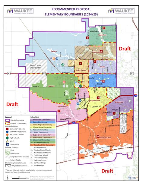 Boundary Considerations and Information - Waukee Community School District