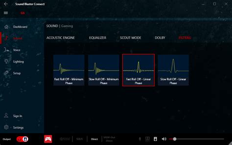 Review and Measurements of Sound BlasterX G6 | Audio Science Review (ASR) Forum