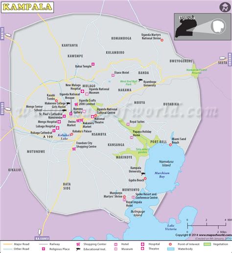 Uganda Map | Map of Uganda | Collection of Uganda Maps