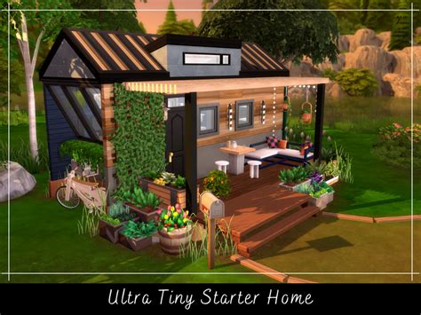 The Sims Resource - Ultra Tiny Starter Home