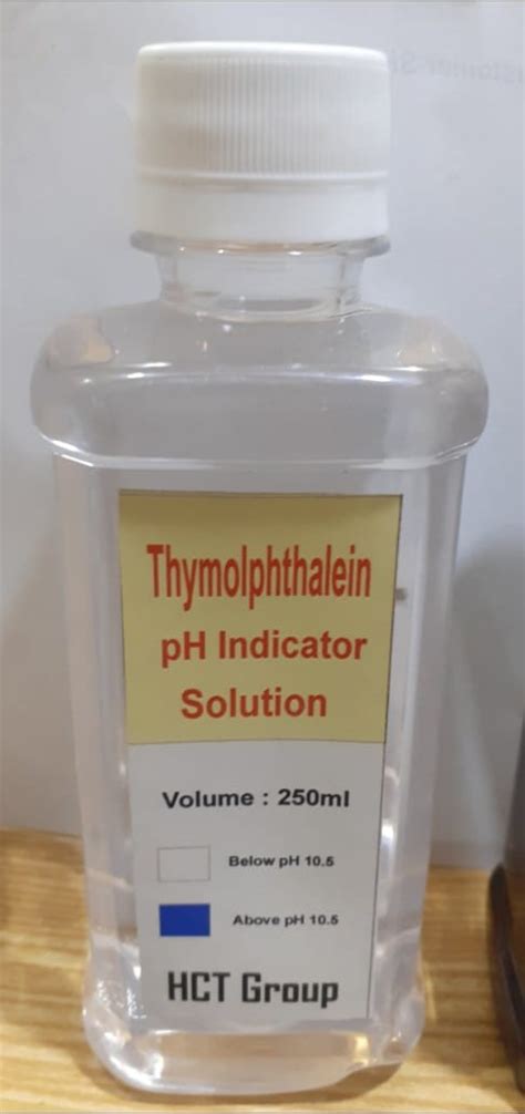 Thymolphthalein (pH) solution – Haq Chemicals