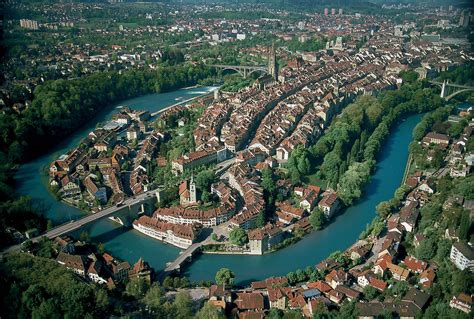 Bern, Switzerland .. the Aare River | World heritage sites, Switzerland tourism, Switzerland travel