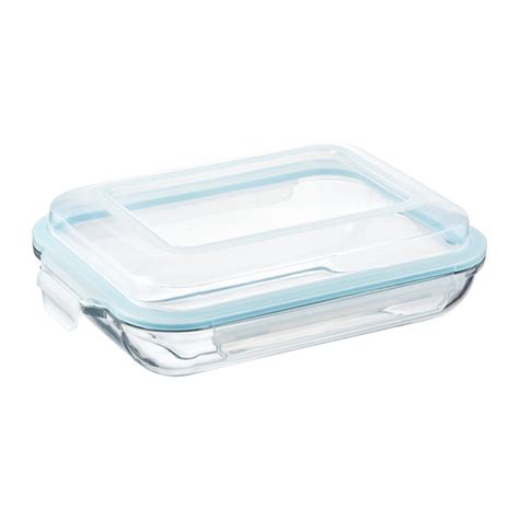 Glasslock Plus Rectangular Food Storage with Lids | The Container Store