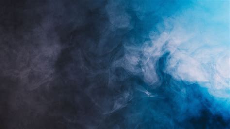 Download wallpaper 3840x2160 colored smoke, smoke, dark, blue 4k uhd 16 ...