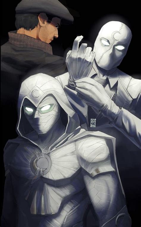 Personalities 🌘🌕🌒 (Moon Knight Fan Art)