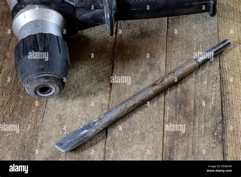 Impact drill, concrete drill Stock Photo - Alamy