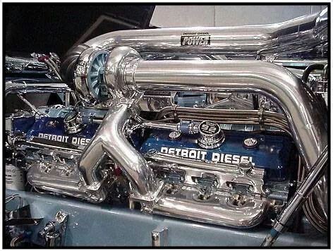 Detroit Diesel 8v92 Engine Sound In Speakers