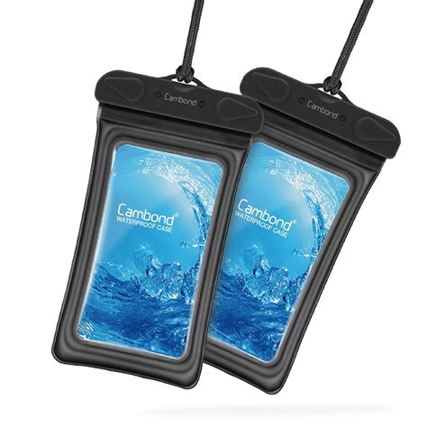 Waterproof Case, 2 Pack Universal Floating Waterproof Phone Case iPhone ...