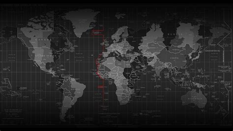 Blank World Map Black World Map Wallpaper Map Wallpap - vrogue.co