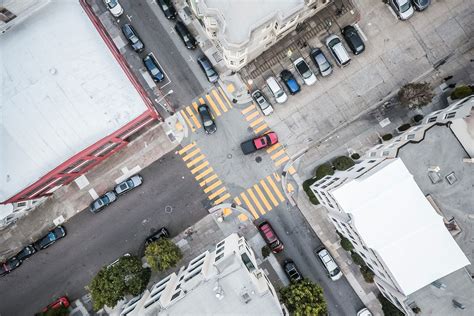 Street Road Intersection From Above wallpaper, aerial, aerial view ...