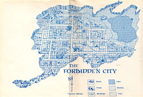 Numbered Map of the Forbidden City | Lord Kilgore