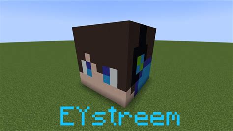 EYstreem Minecraft Head TUTORIAL - YouTube