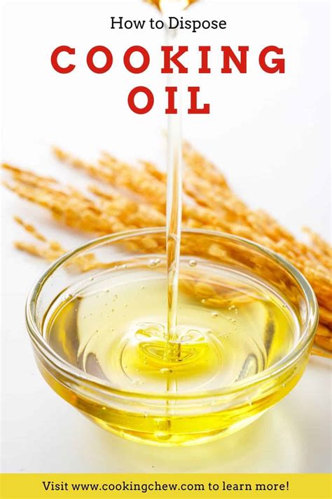 How to Dispose of Cooking Oil the Right Way