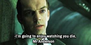 Mr Anderson Matrix Quotes. QuotesGram