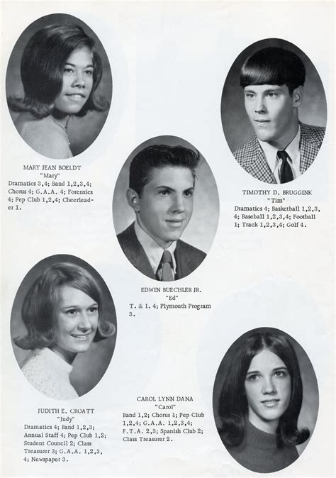 1970 Cedar Grove High School Yearbook, Page 20