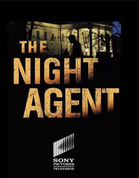 The Night Agent (Netflix) movie large poster.