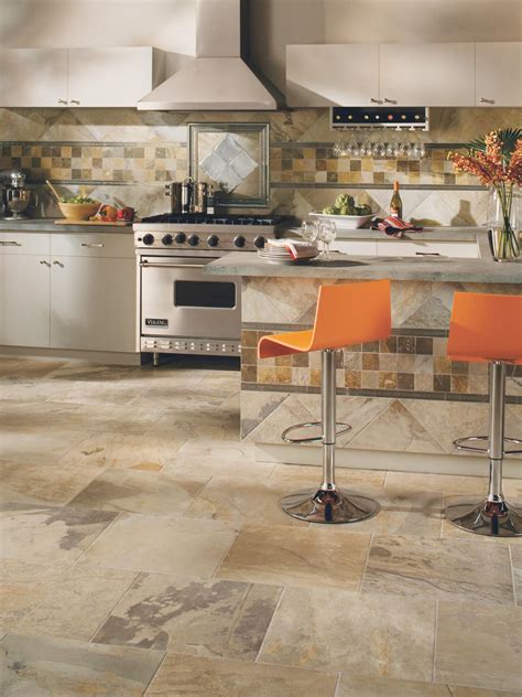 Tile Flooring in the Kitchen | HGTV