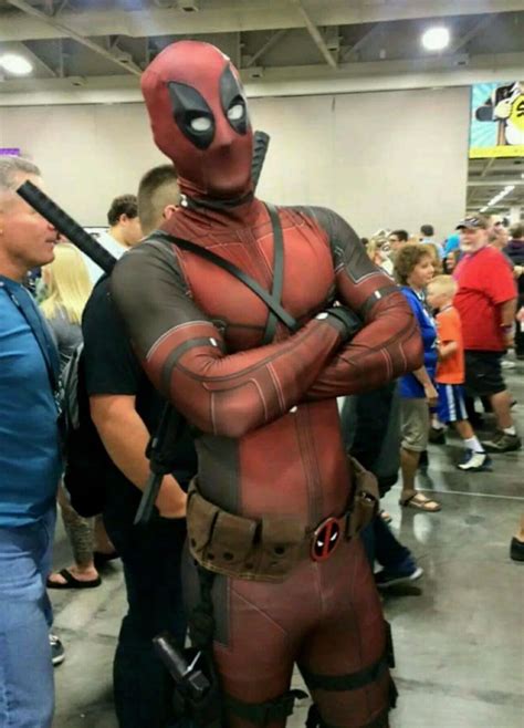 High quality Deadpool cosplay Costume halloween costume for Men Superhero fullbody men adult ...