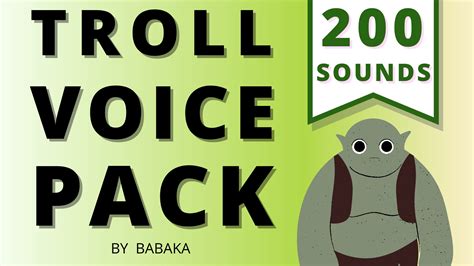 Troll Voice Pack in Sound Effects - UE Marketplace