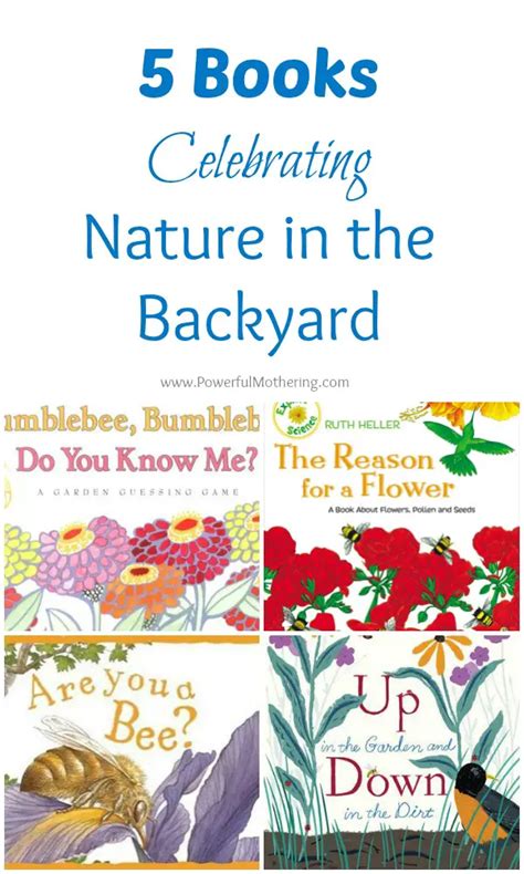 5 Books Celebrating Nature in the Backyard