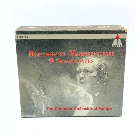 BEETHOVEN, HARNONCOURT, 9 Symphonies, The Chamber Orchestra Europe, D ...
