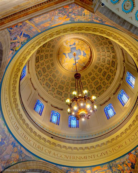 Missouri Capitol Dome, Inside | Inside view of the Missouri … | Flickr