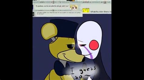 Golden Freddy x Puppet ~ Just the way you are - YouTube