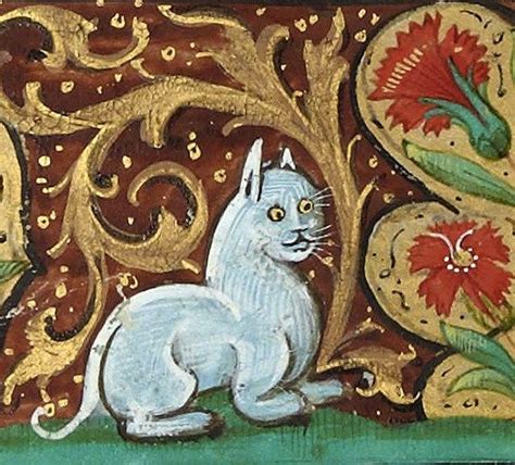 Cats in Medieval Paintings