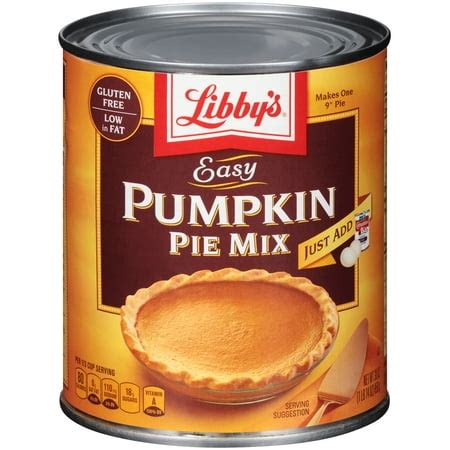 LIBBY'S Easy Pumpkin Pie Mix 30 oz. Can - Walmart.com