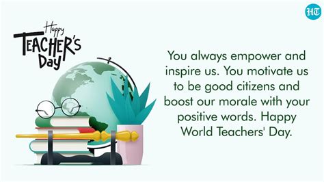 Happy World Teachers' Day 2023: Best wishes, messages, greetings and images - Hindustan Times