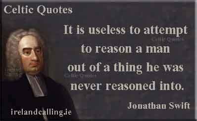 Jonathan Swift quotes on knowledge and reason