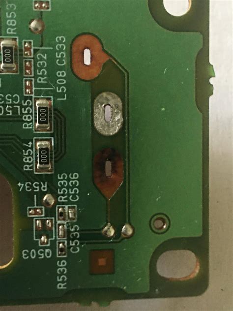 pcb - How can I repair peeled through-hole solder pads and trace ...