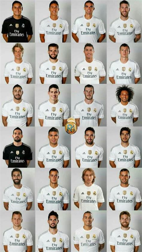 Real Madrid en 2023 | Jugadores del real madrid, Real madrid plantilla ...