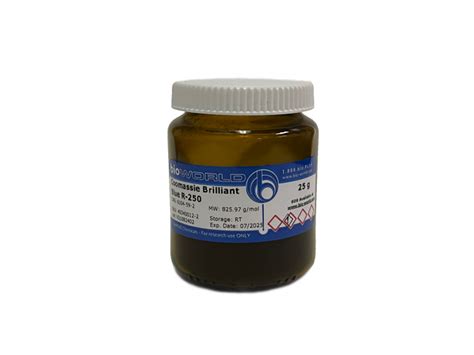 Coomassie Brilliant Blue R-250 | Stains and Dyes | bioWORLD