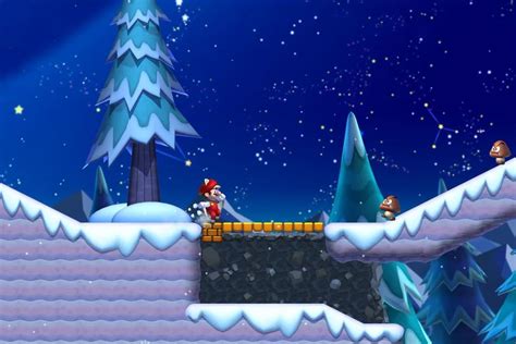 Frosted Glacier Star Coins locations: New Super Mario Bros. U Deluxe ...